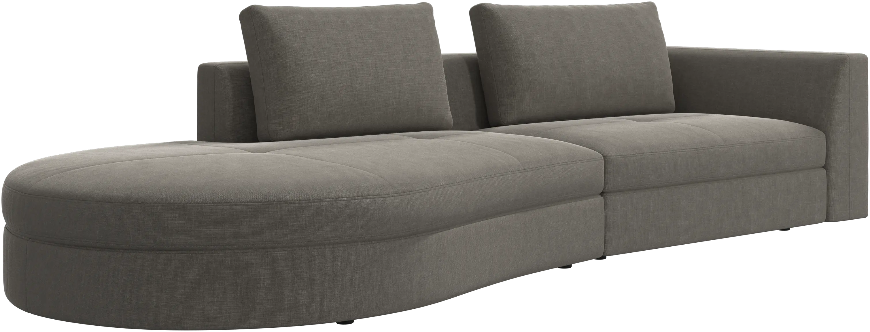 Bo Concept bergamo ボーコンセプト　ソファー ベルガモ Bergamo sofa with round lounging unit,ライト | sofa